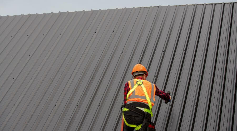 Professional metal roof installation services in Mountain View, MO